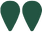 green speech marks