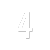 Number Four Icon