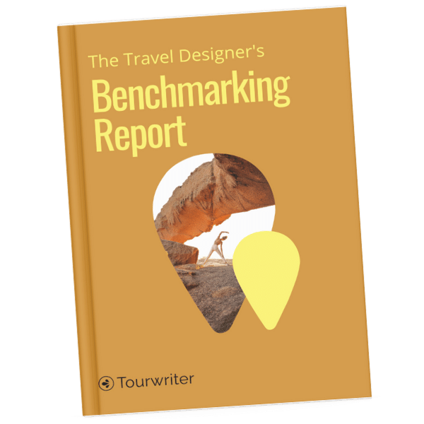 Benchmarking report organic posts The Tourwriter 2024 Benchmarking report for travel designers