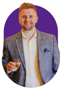 Struan Baird, MV Luxury Travel (Luxury Scotland Tours) Professional travel designer wearing a suit looking happy