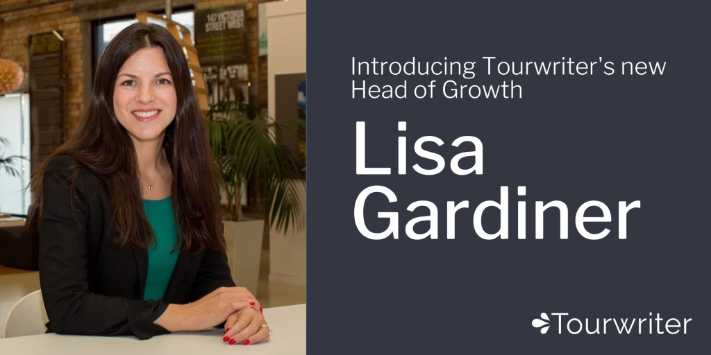 Tourwriter's new Head of Growth, Lisa Gardiner